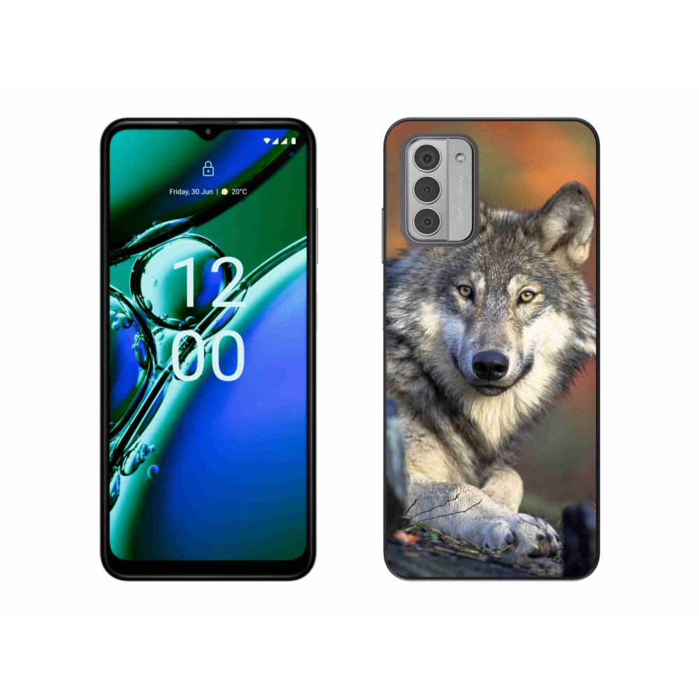 Gelový obal mmCase na Nokia G42 - vlk