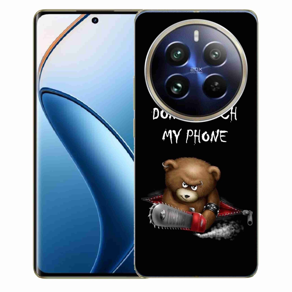 Gelový kryt mmCase na Realme 12 Pro 5G/12 Pro+ 5G - nesahej na telefon
