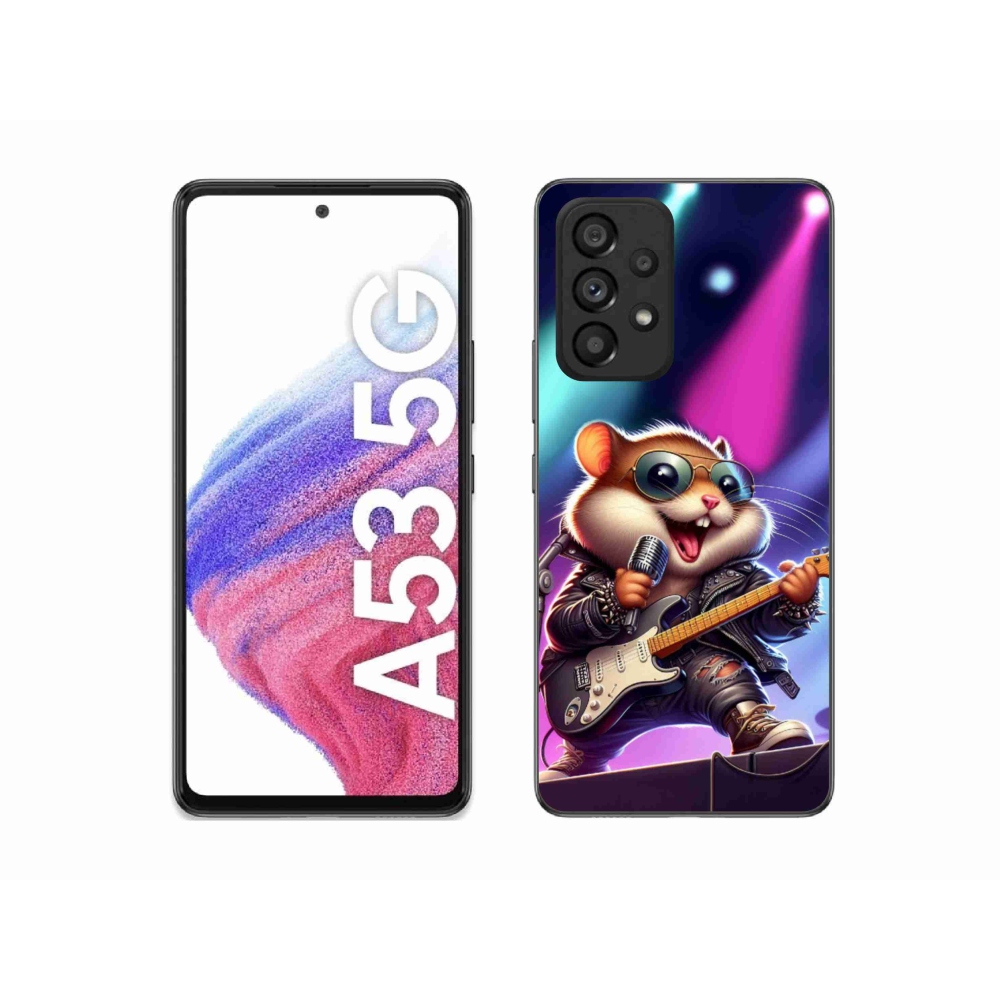 Gelový kryt mmCase na Samsung Galaxy A53 5G - křeček rocker