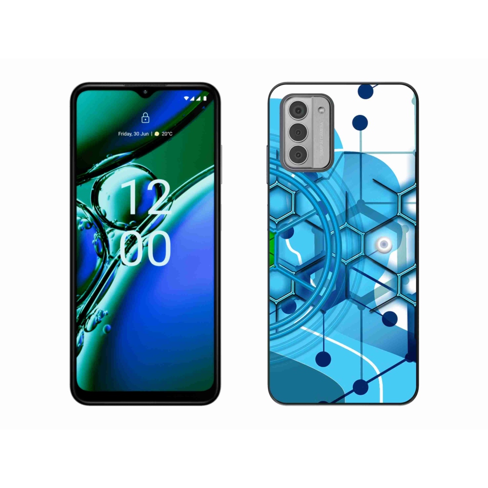 Gelový kryt mmCase na Nokia G42 - abstraktní vzor 2