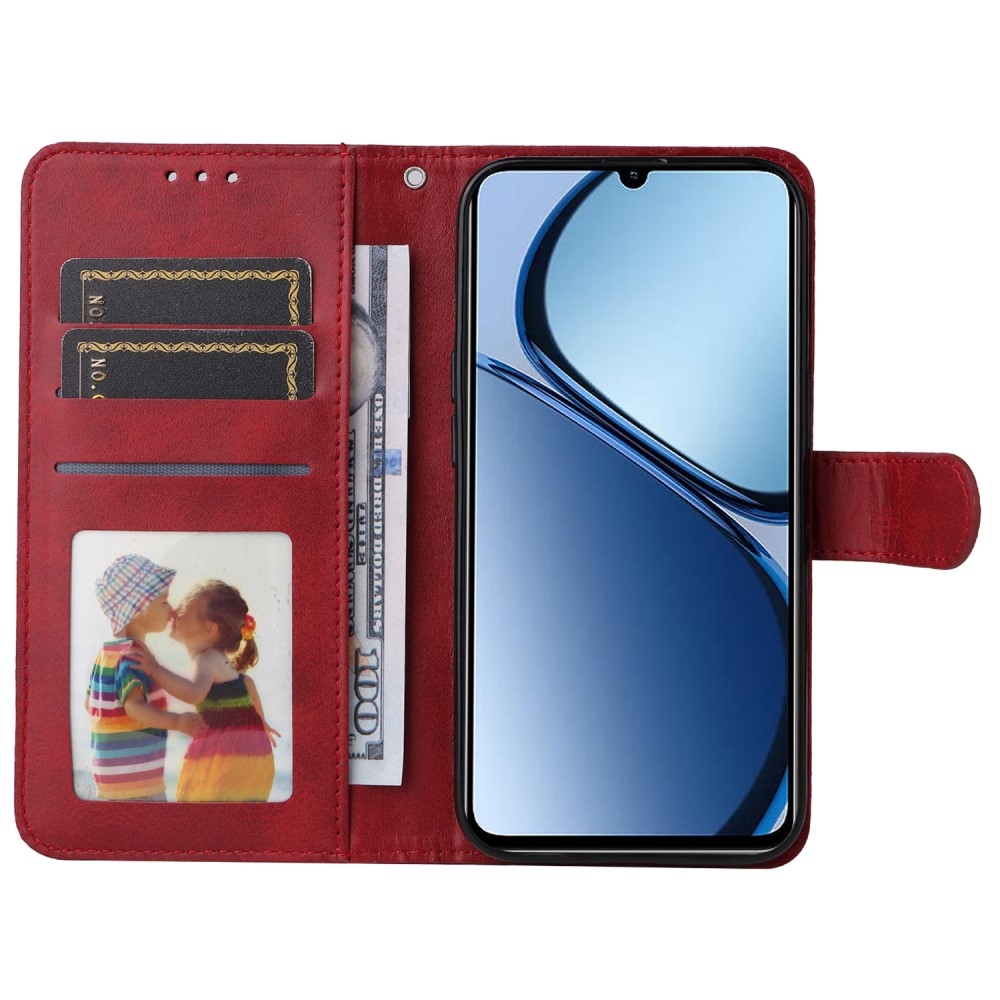 Feel knížkové pouzdro na Realme Note 60 - červené