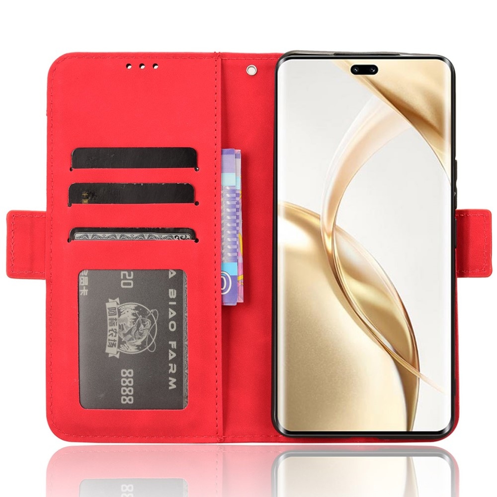 Multi knížkové pouzdro na Honor 200 Pro 5G - červené