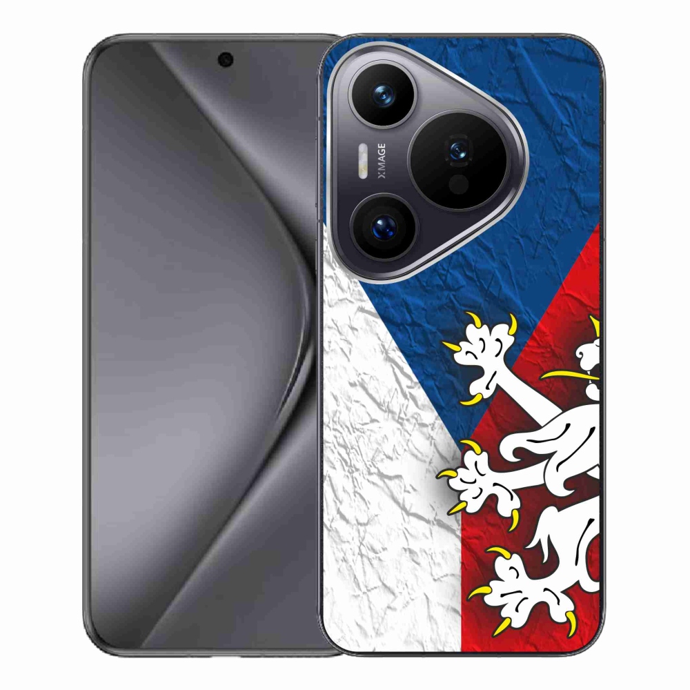 Gelový kryt mmCase na Huawei Pura 70 Pro - česká vlajka 1