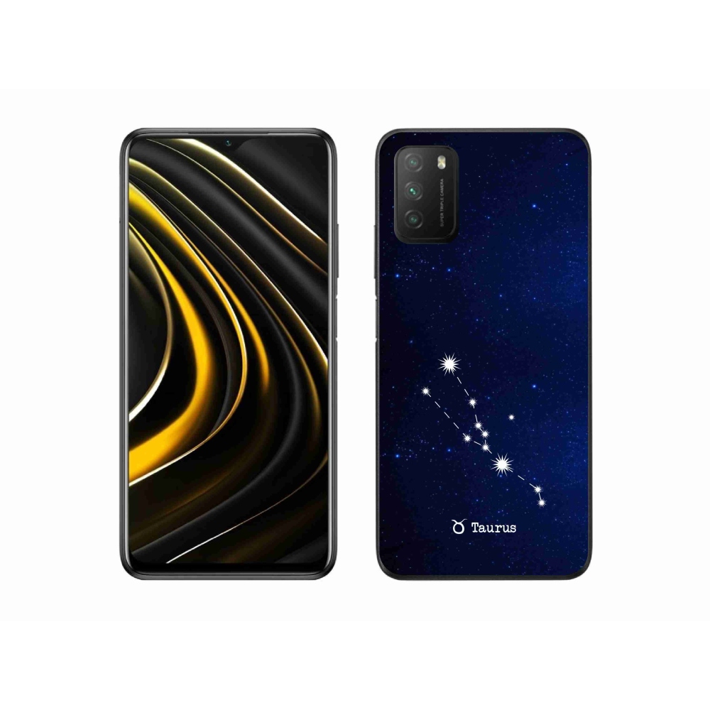 Gelový kryt mmCase na Xiaomi Poco M3 - souhvězdí Býka