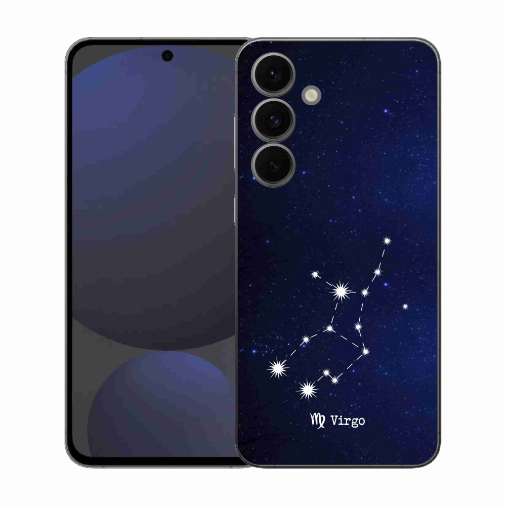 Gelový kryt mmCase na Samsung Galaxy S25 FE - souhvězdí Panny
