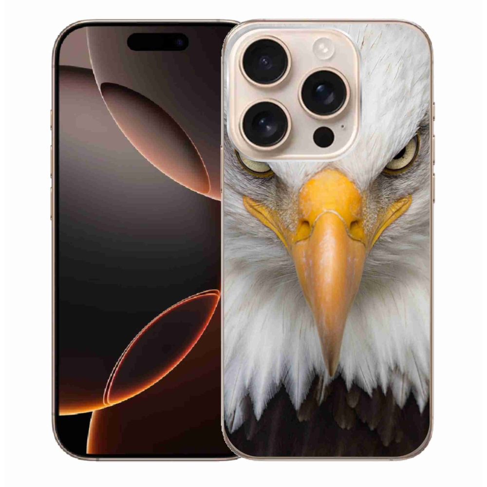 Gelový kryt mmCase na iPhone 16 Pro Max - orel