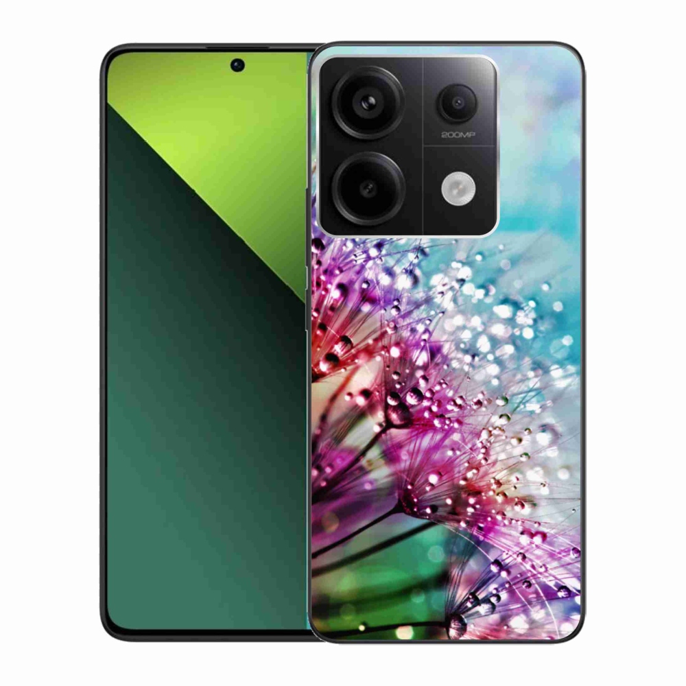 Gelový kryt mmCase na Xiaomi Redmi Note 13 Pro 5G/Poco X6 5G - barevné květy