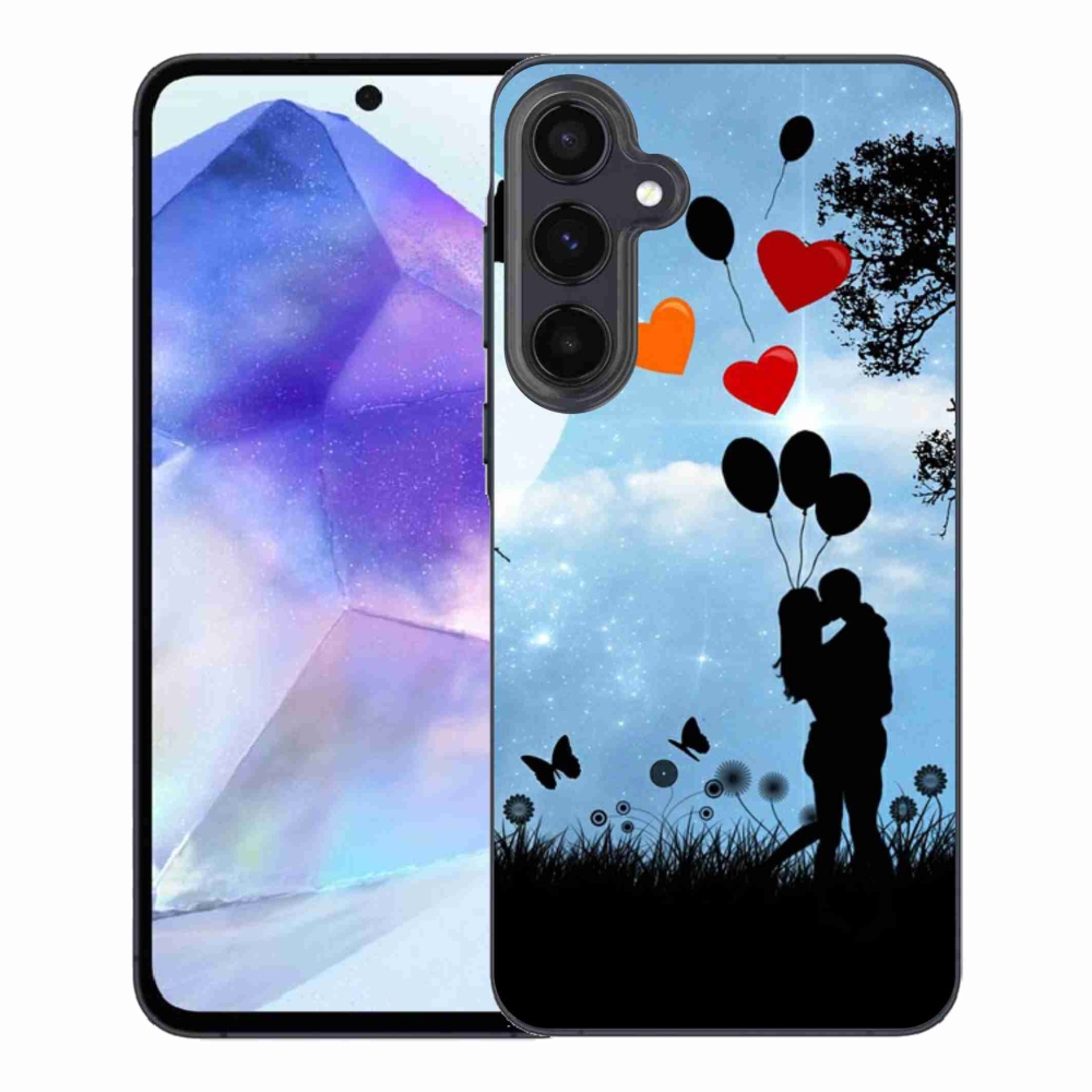Gelový obal mmCase na Samsung Galaxy A55 5G - zamilovaný pár