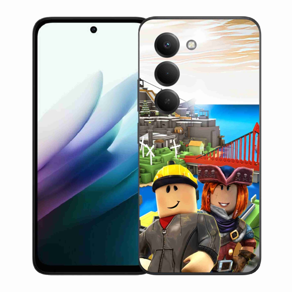Gelový kryt mmCase na Xiaomi Redmi 15 4G/5G (171mm) - roblox 1