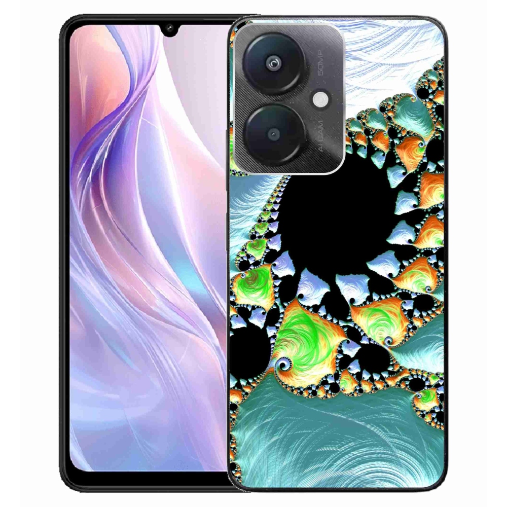 Gelový kryt mmCase na Xiaomi Redmi 13C 5G - abstraktní motiv 21