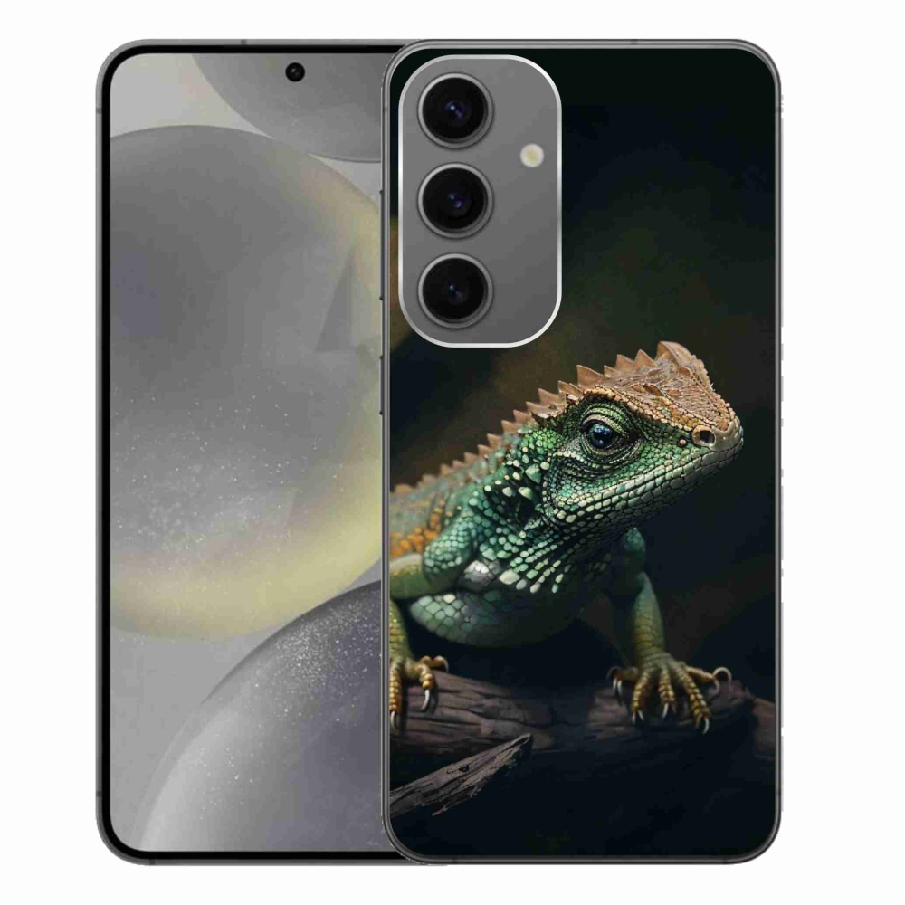 Gelový kryt mmCase na Samsung Galaxy S24+ - ještěr