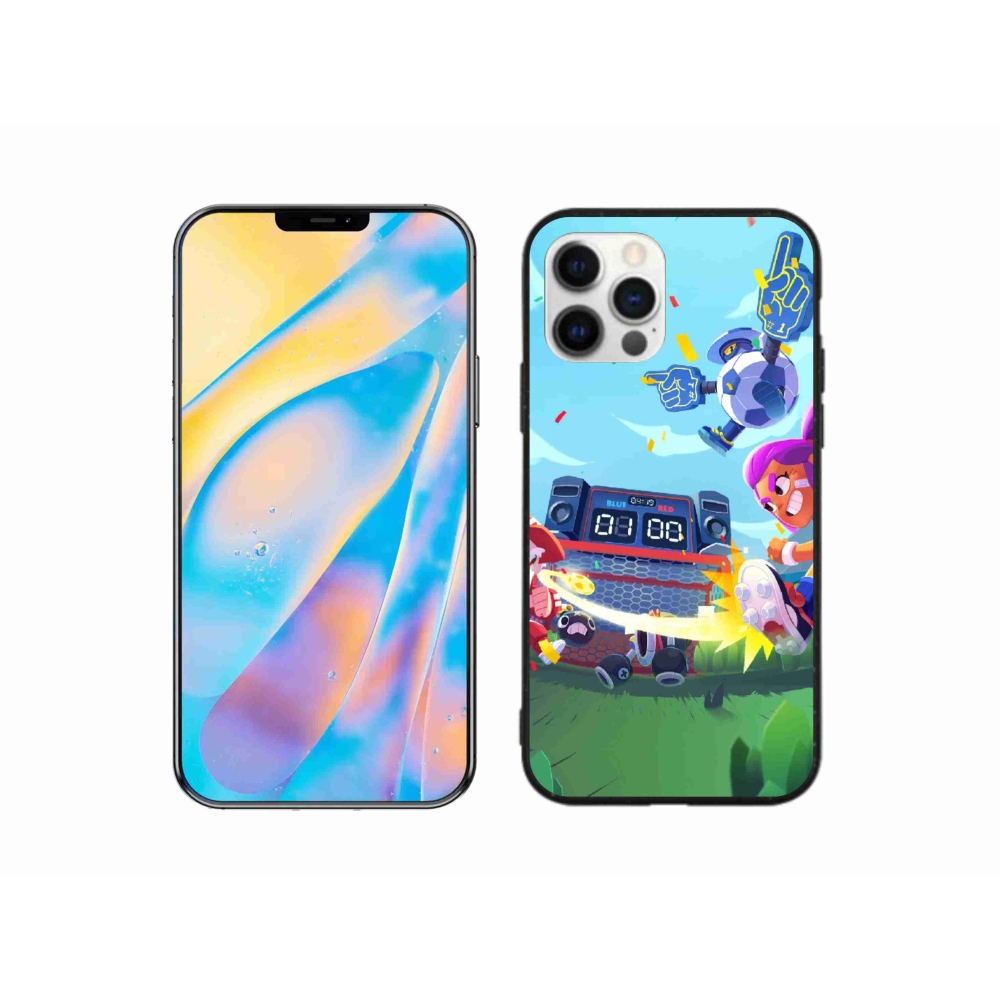 Gelový kryt mmCase na iPhone 12 Pro - brawl stars 1