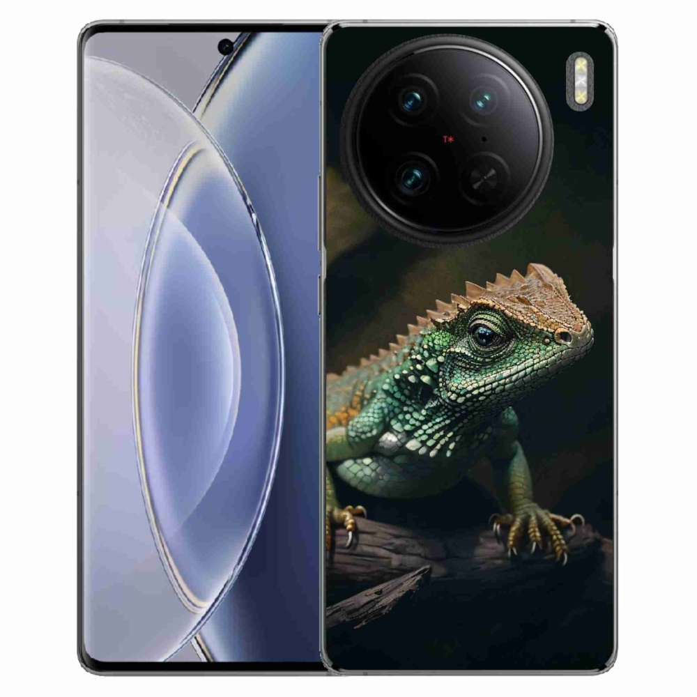 Gelový kryt mmCase na Vivo X90 Pro - ještěr