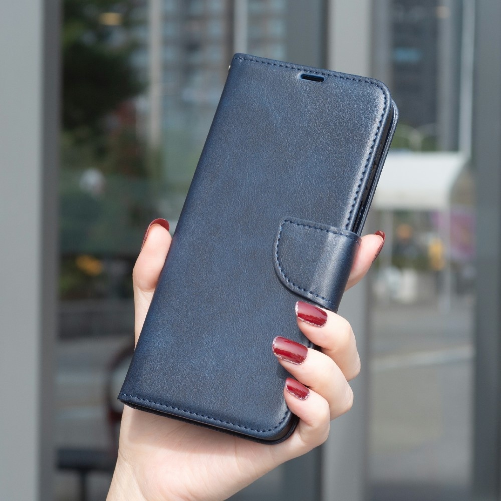 Case knížkové pouzdro na Samsung Galaxy S25 Edge - modré