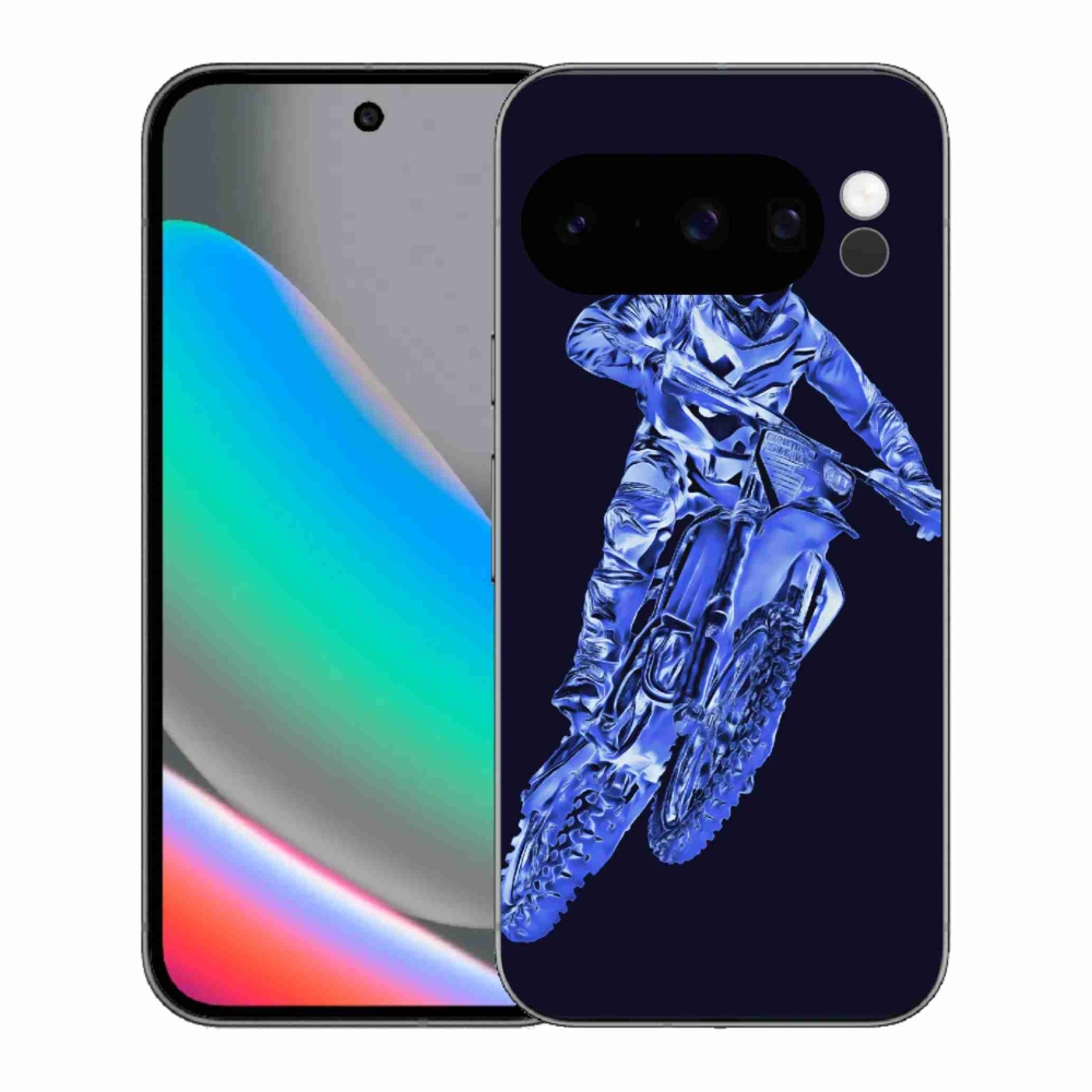 Gelový kryt mmCase na Google Pixel 10 Pro - motocross 1
