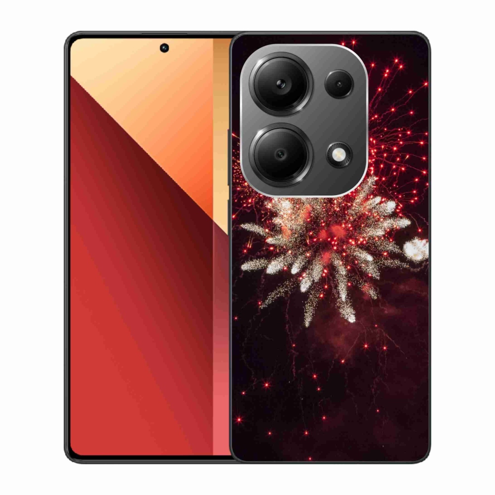 Gelový kryt mmCase na Xiaomi Redmi Note 13 Pro 4G/Poco M6 Pro - ohňostroj