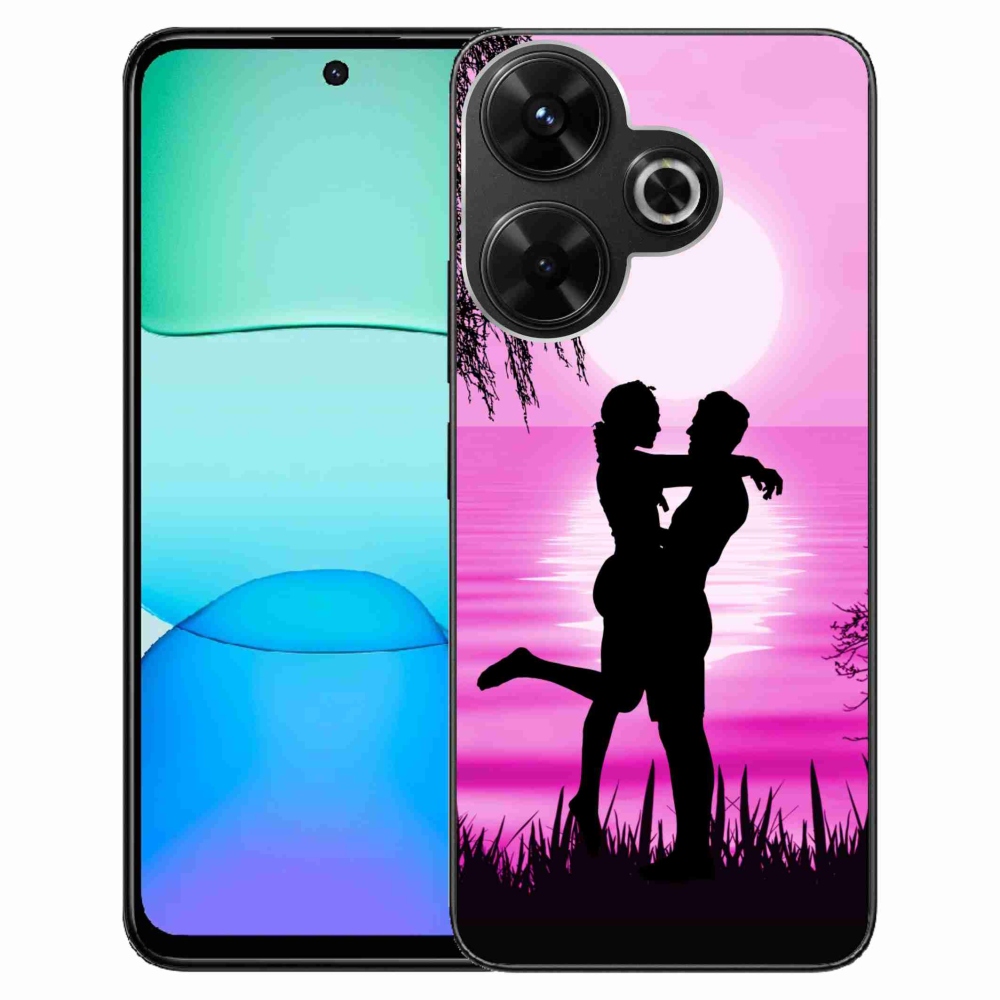 Gelový obal mmCase na Xiaomi Redmi 13 4G/Poco M6 4G - západ slunce