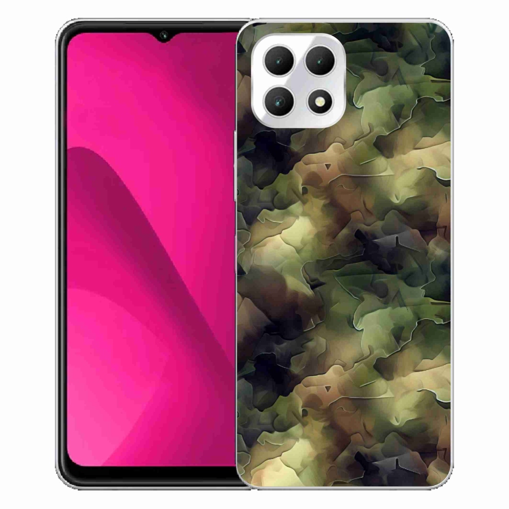 Gelový kryt mmCase na T-Mobile T Phone 2 - maskáčový vzor 10