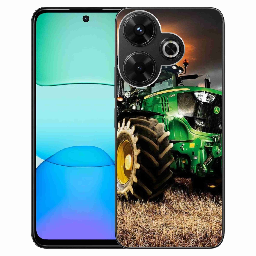 Gelový kryt mmCase na Xiaomi Redmi 13 4G/Poco M6 4G - traktor