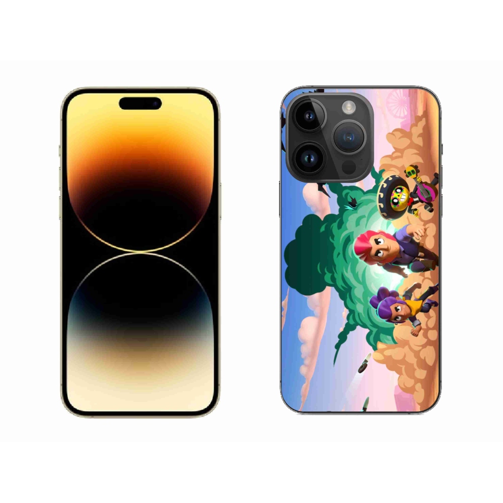 Gelový kryt mmCase na iPhone 14 Pro Max 6.7 - brawl stars