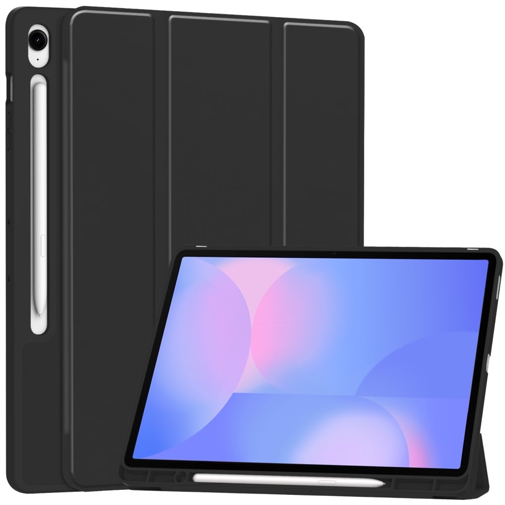 Cases chytré zavírací pouzdro na Samsung Galaxy Tab S10 FE+ - černé