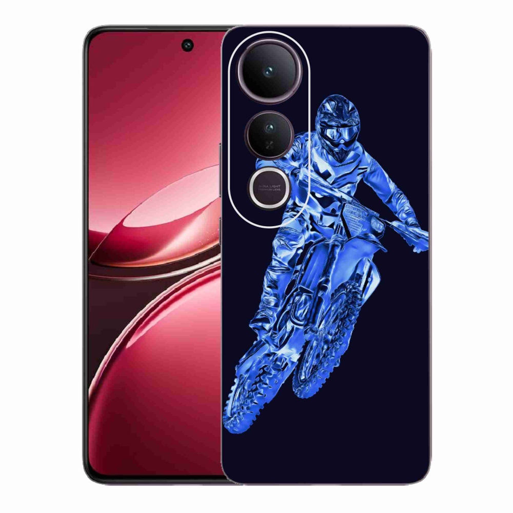 Gelový kryt mmCase na Vivo V50 Lite 4G/5G - motocross 1