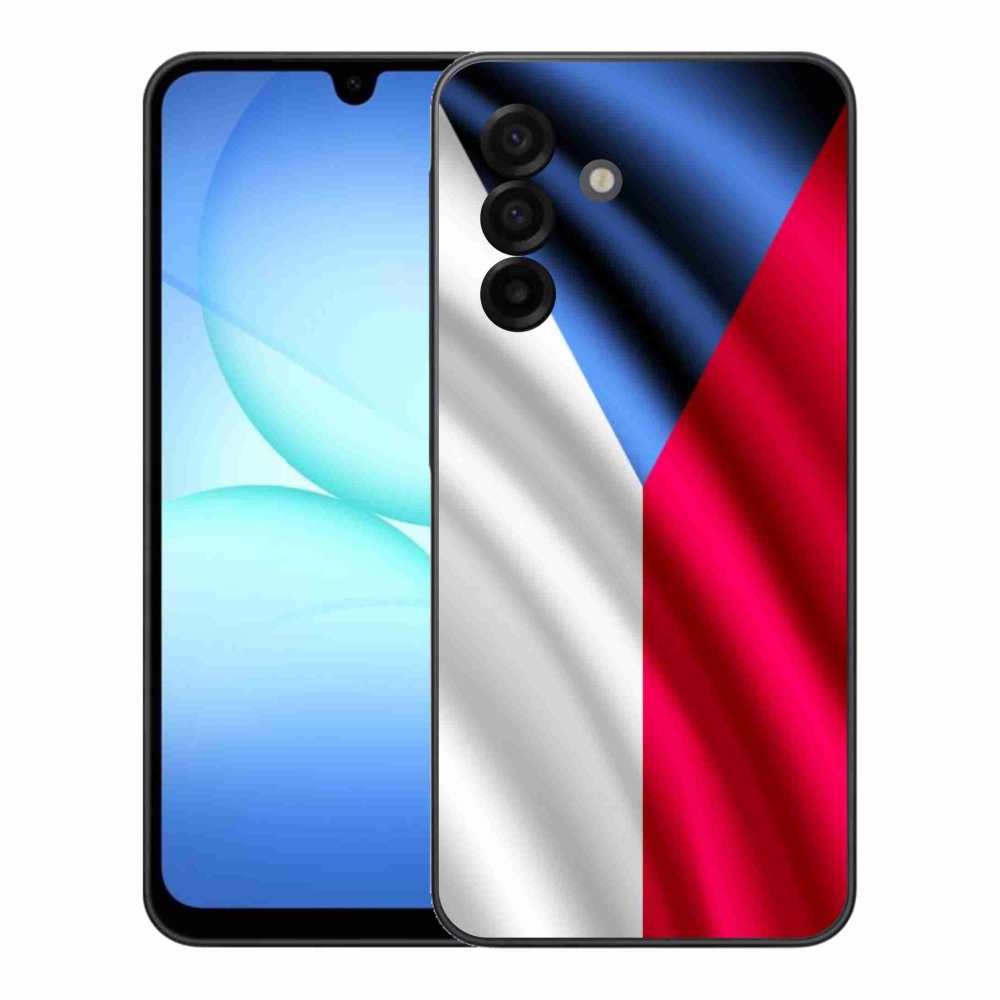 Gelový kryt mmCase na Samsung Galaxy A17 4G/5G - česká vlajka