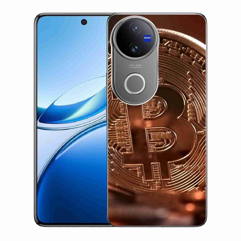 Gelový kryt mmCase na Vivo V50 5G - bitcoin