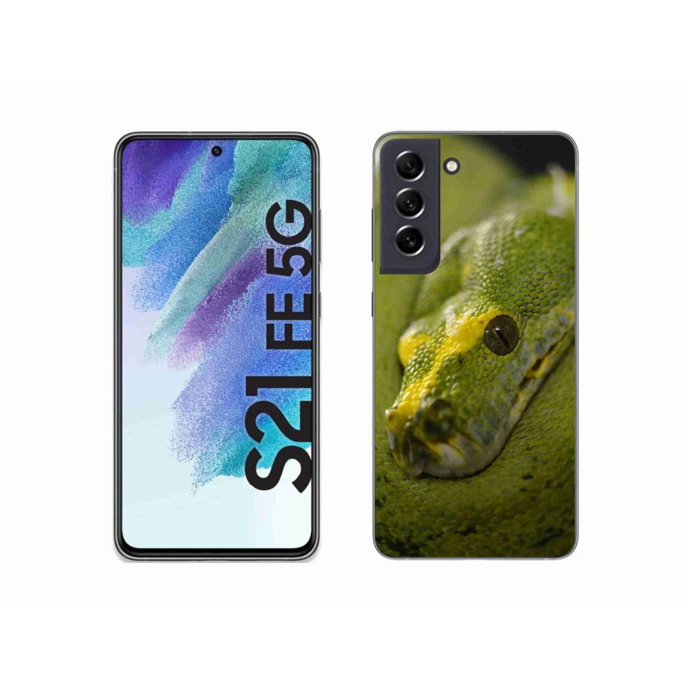 Gelový kryt mmCase na Samsung Galaxy S21 FE 5G - had 2