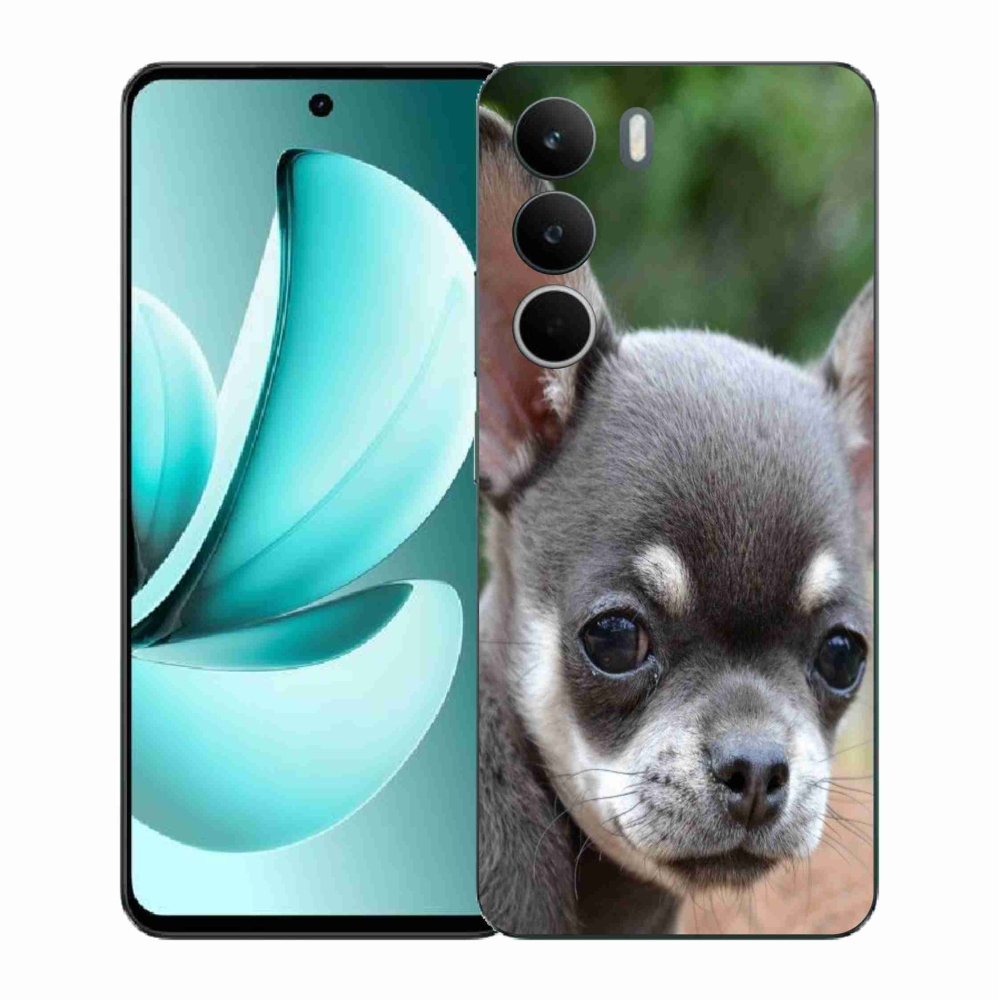 Gelový kryt mmCase na Realme C71 - čivava