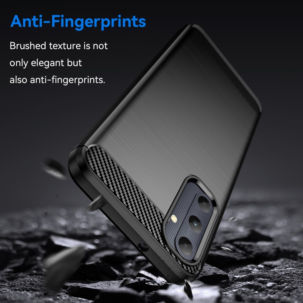 Carbon odolný gelový obal na Samsung Galaxy A05s - černý