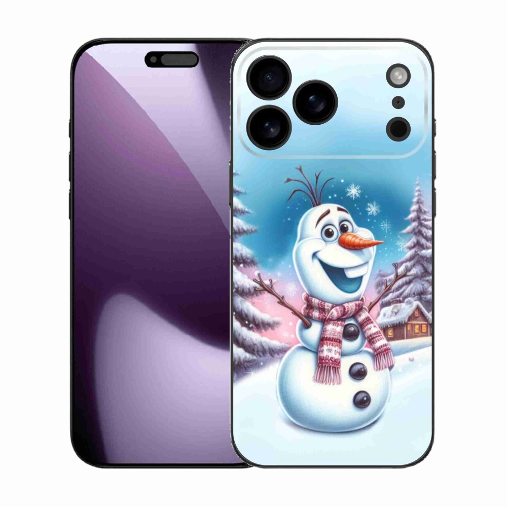 Gelový kryt mmCase na iPhone 17 Pro Max - ledové království