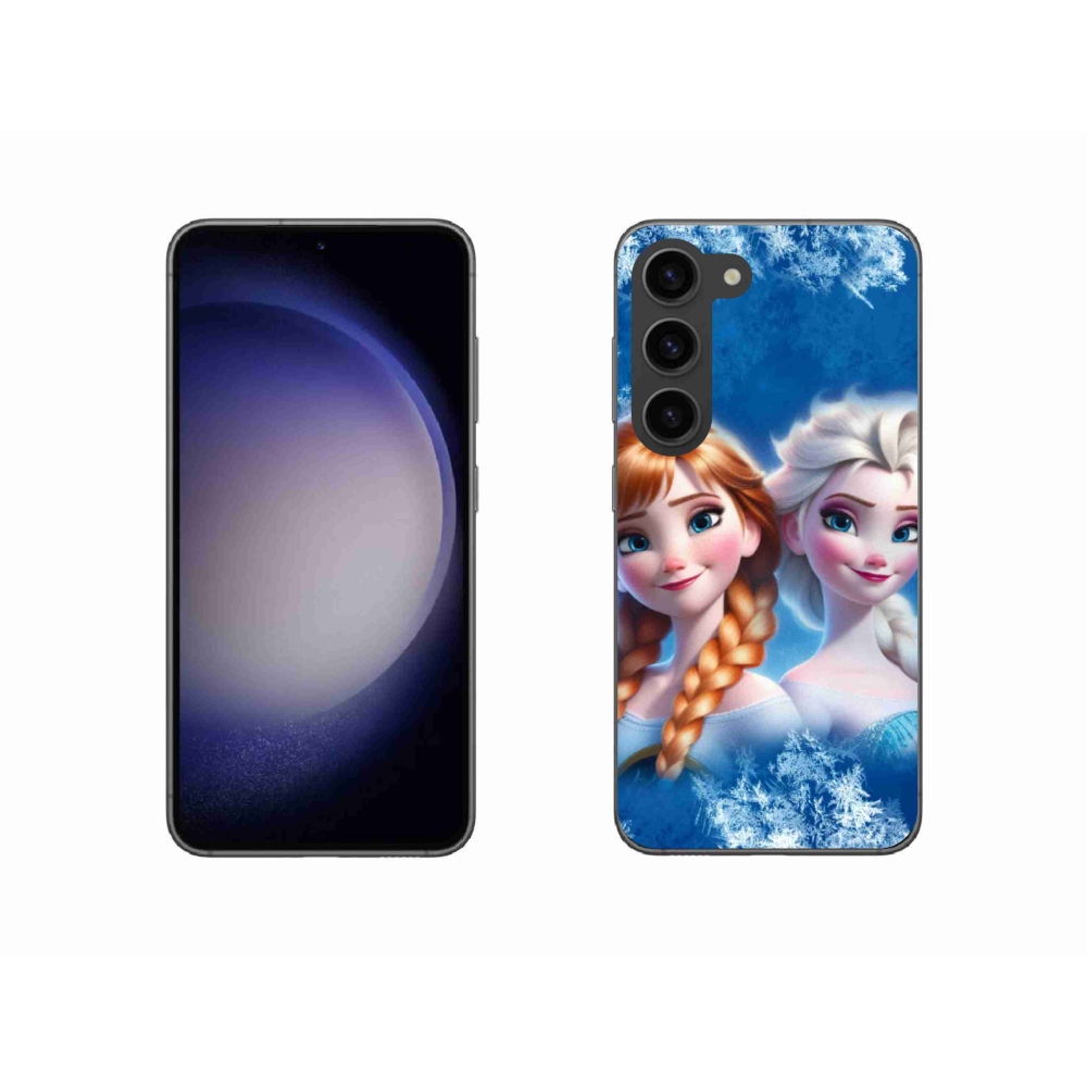 Gelový kryt mmCase na Samsung Galaxy S23 5G - ledové království 2