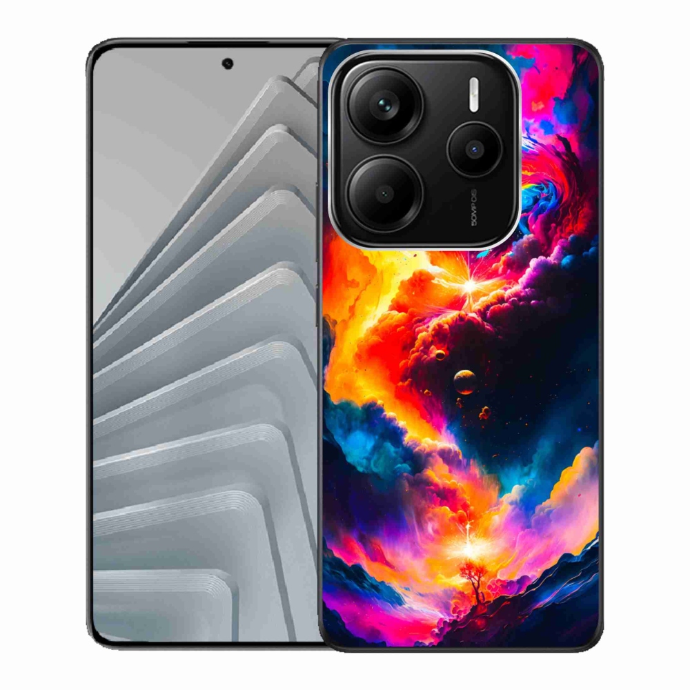 Gelový kryt mmCase na Xiaomi Redmi Note 14 5G - abstraktní motiv