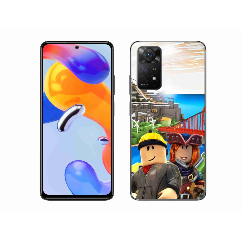 Gelový kryt mmCase na Xiaomi Redmi Note 11 Pro 4G/5G - roblox 1