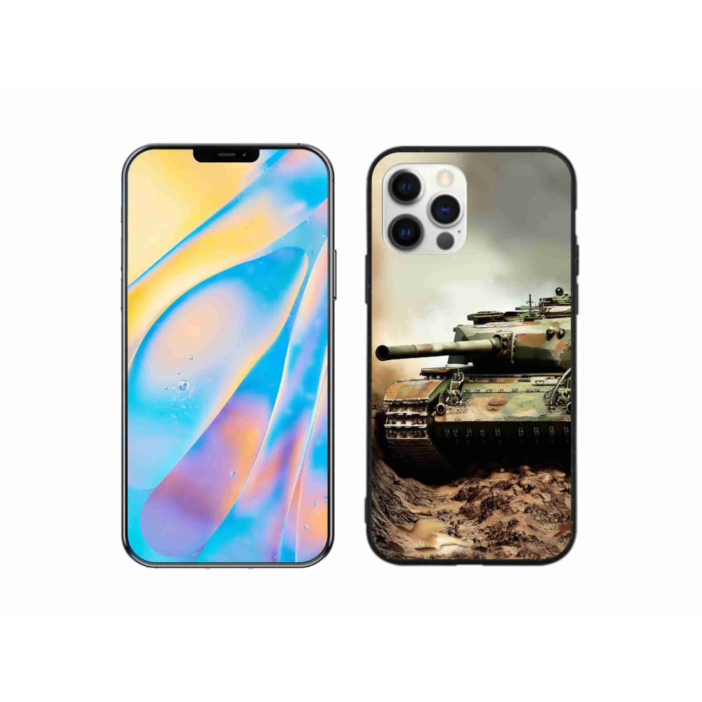 Gelový kryt mmCase na iPhone 12 Pro - tank