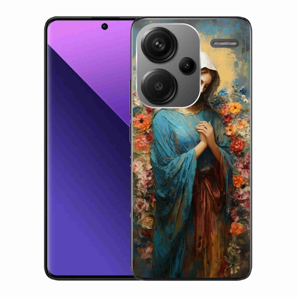Gelový kryt mmCase na Xiaomi Redmi Note 13 Pro+ 5G - svatá žena