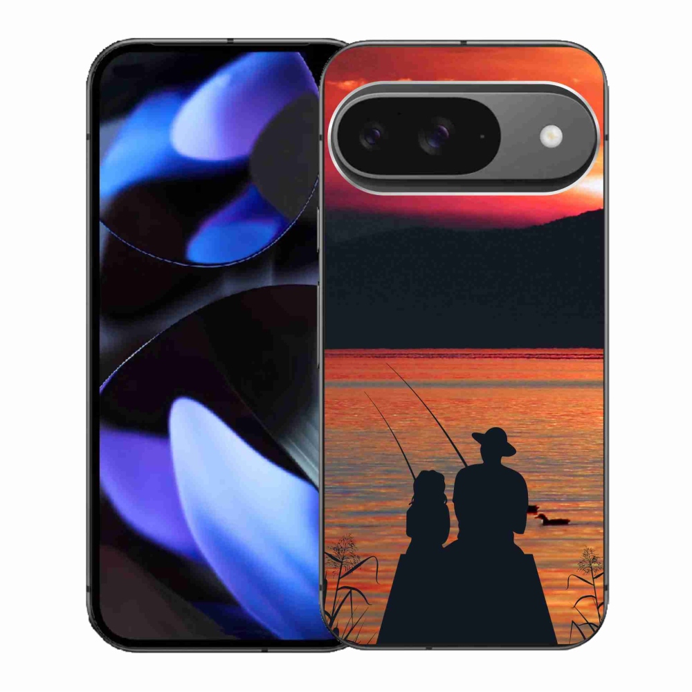 Gelový kryt mmCase na Google Pixel 9/9 Pro - rybaření 3