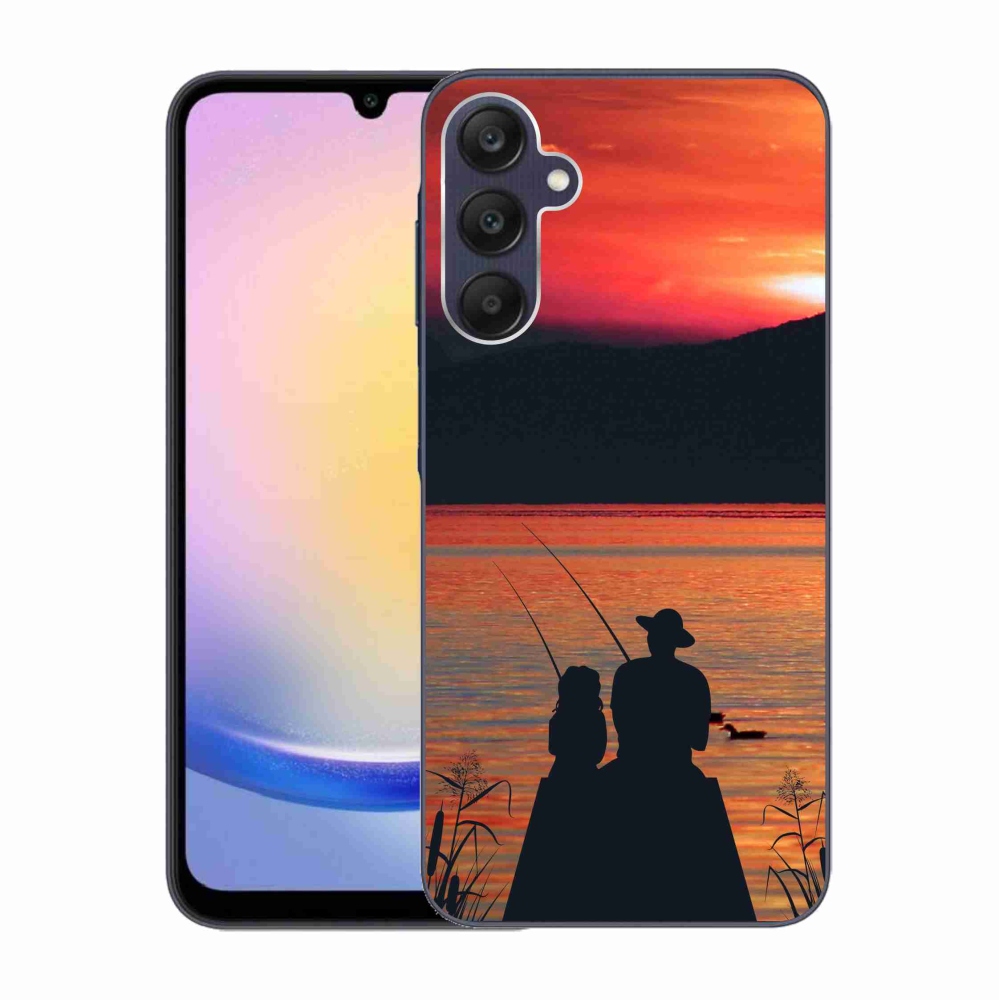 Gelový kryt mmCase na Samsung Galaxy A25 5G - rybaření 3
