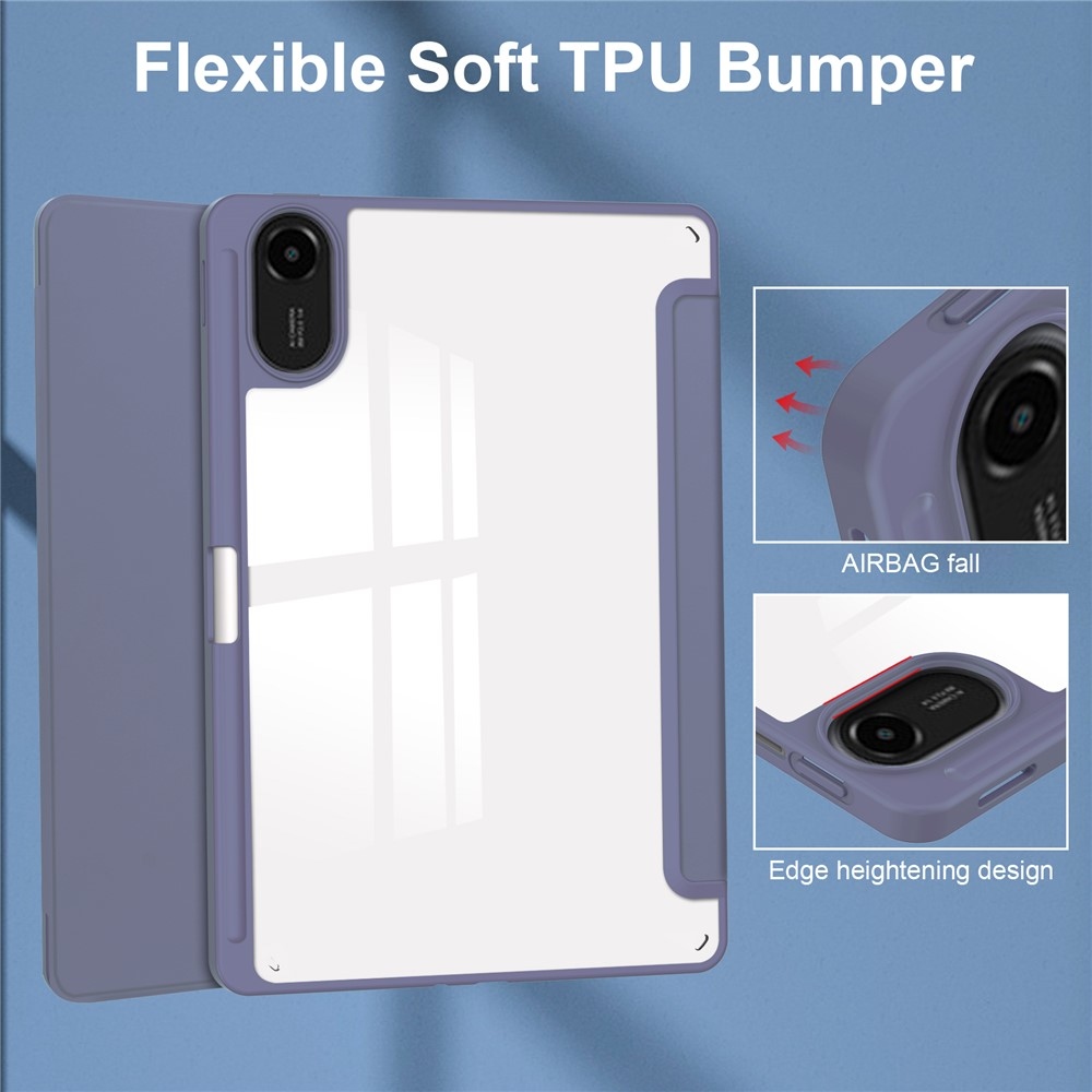 Case chytré zavírací pouzdro na tablet Xiaomi Redmi Pad 2 - fialové