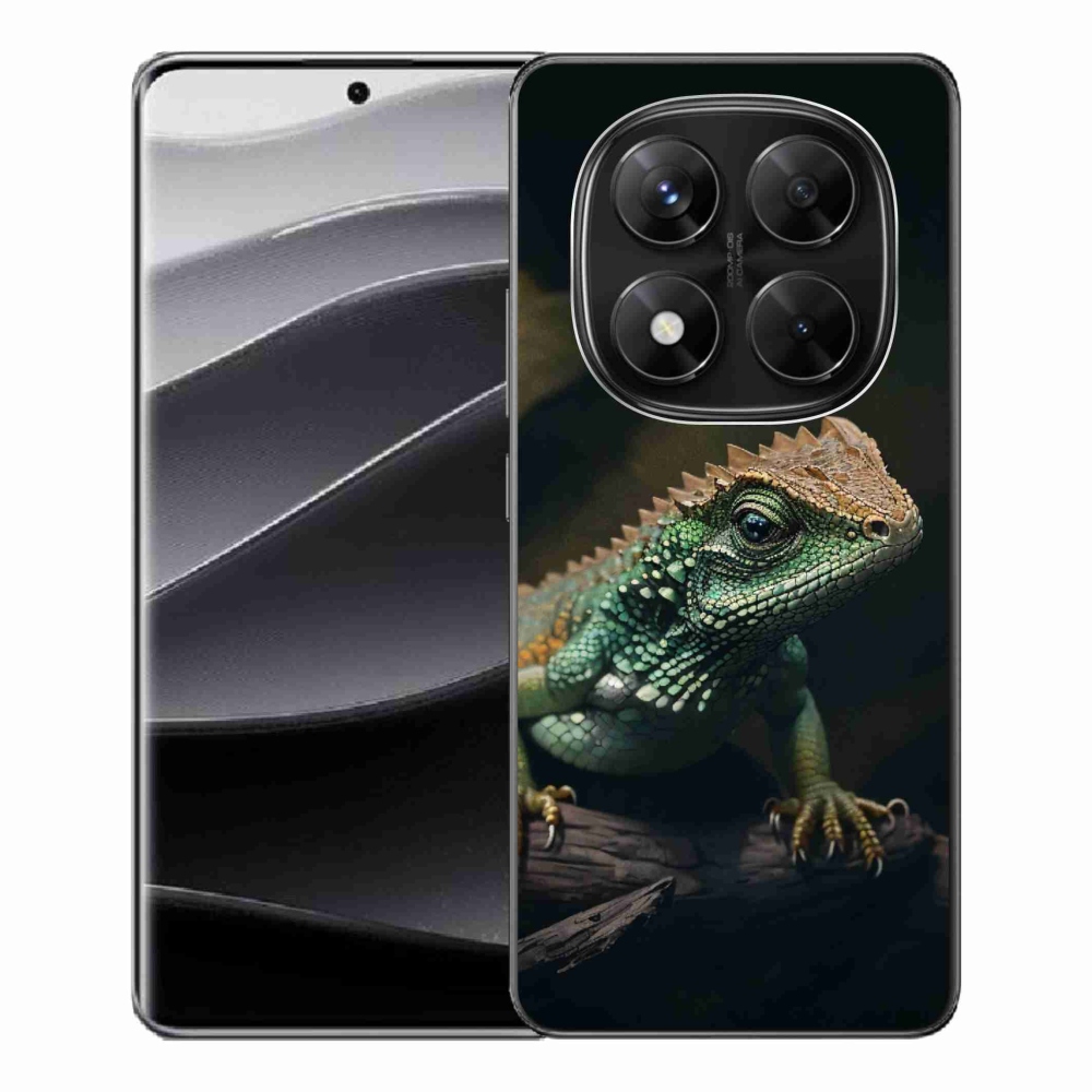 Gelový kryt mmCase na Xiaomi Redmi Note 14 Pro 5G/Poco X7 5G - ještěr