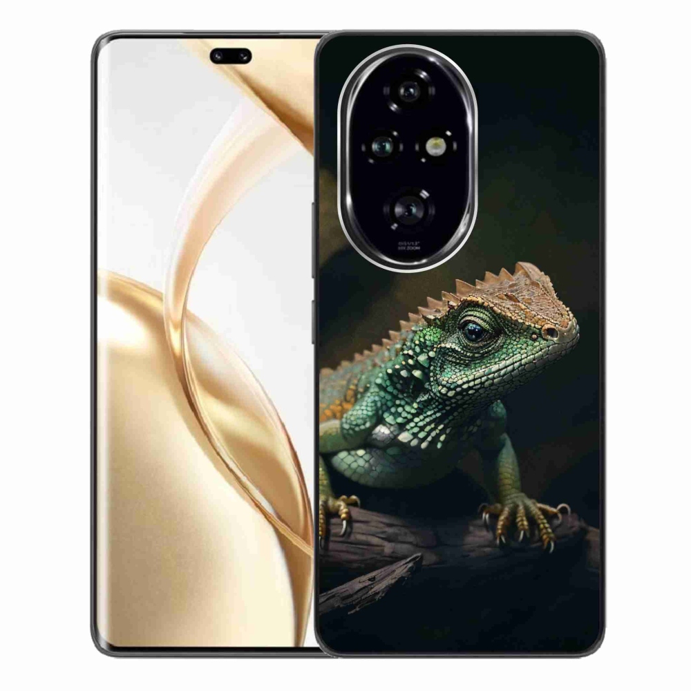 Gelový kryt mmCase na Honor 200 Pro 5G - ještěr