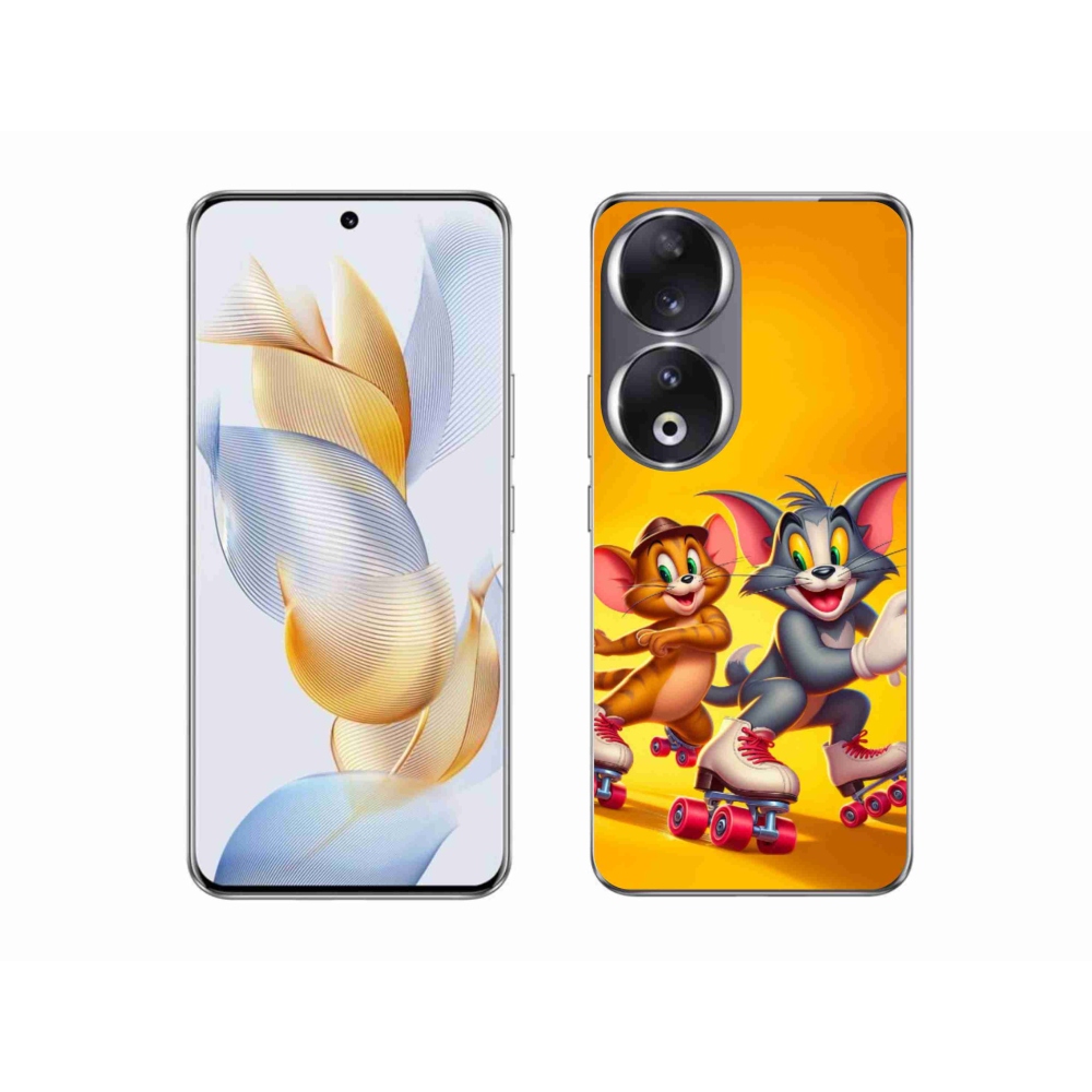 Gelový kryt mmCase na Honor 90 - tom a jerry