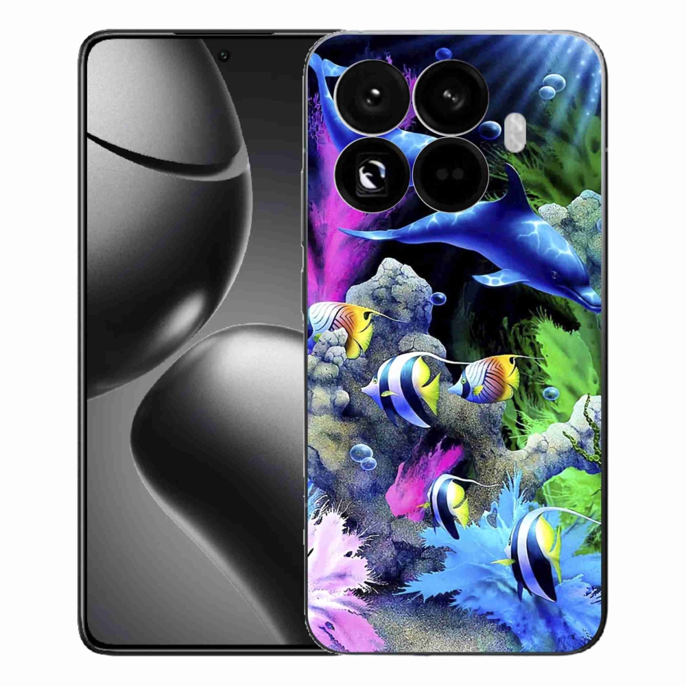 Gelový kryt mmCase na Xiaomi 15T Pro - mořský svět
