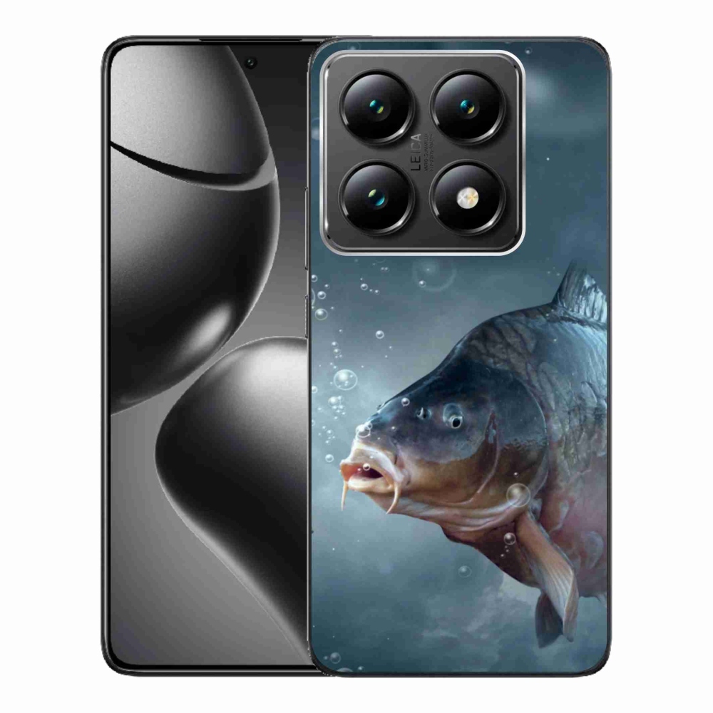 Gelový kryt mmCase na Xiaomi 14T Pro - kapr a bublinky