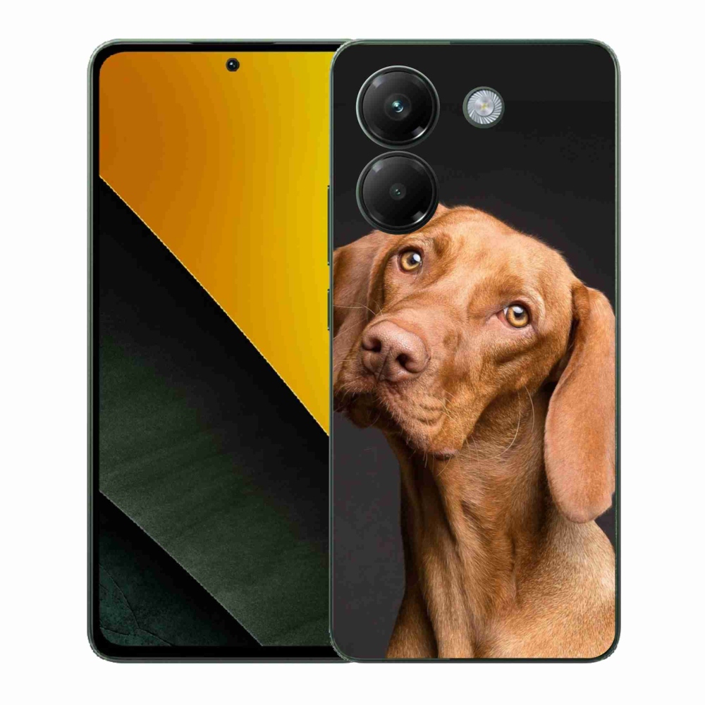 Gelový kryt mmCase na Xiaomi Poco M7 Pro 5G - maďarský ohař