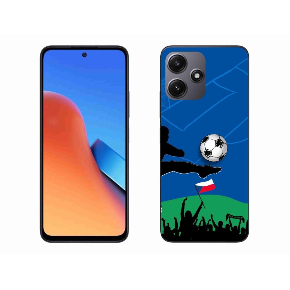 Gelový kryt mmCase na Xiaomi Redmi 12 5G - fanoušci fotbalu