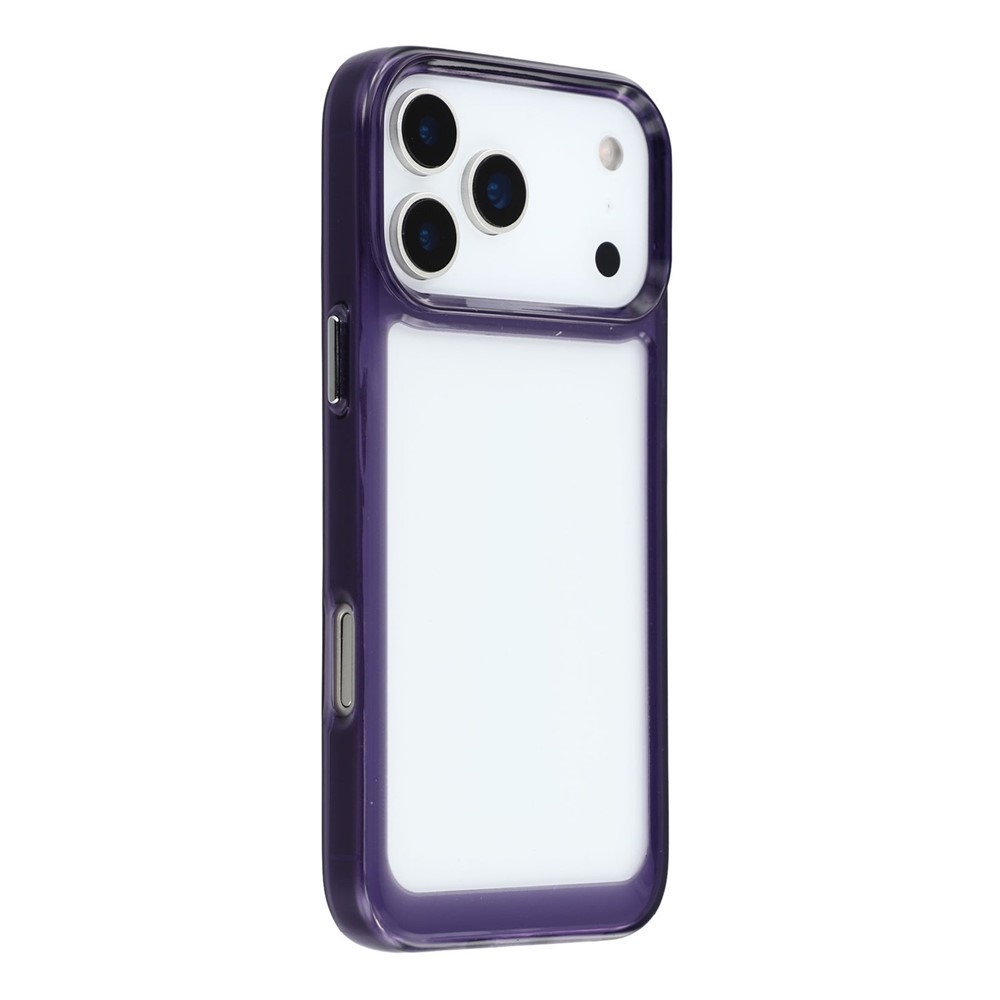 Gelový obal s pevnými zády na iPhone 17 Pro Max - černý