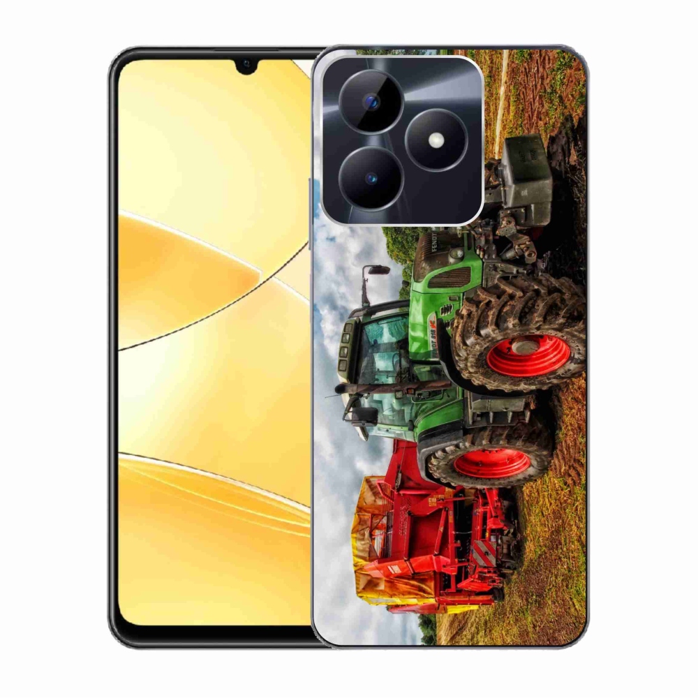 Gelový kryt mmCase na Realme C51/C53 - traktor 4