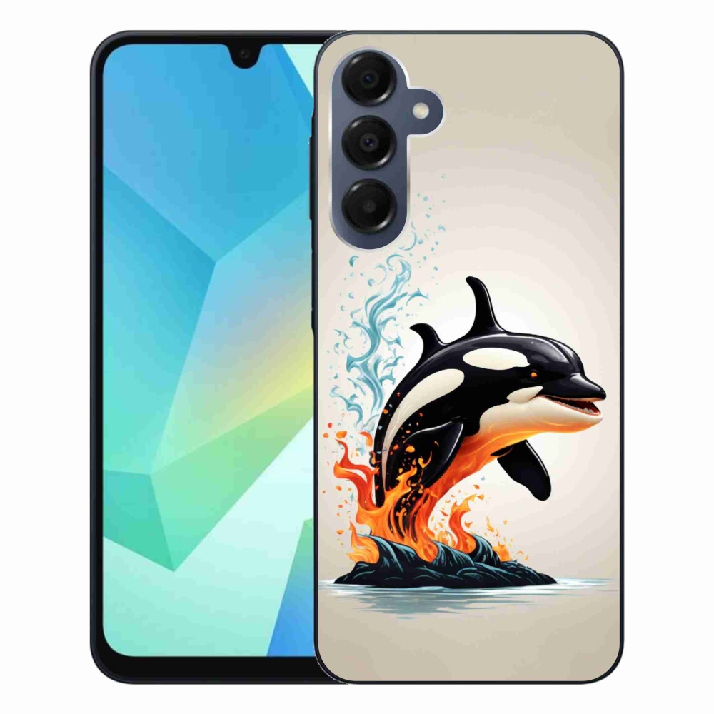 Gelový kryt mmCase na Samsung Galaxy A16 4G/5G - kosatka